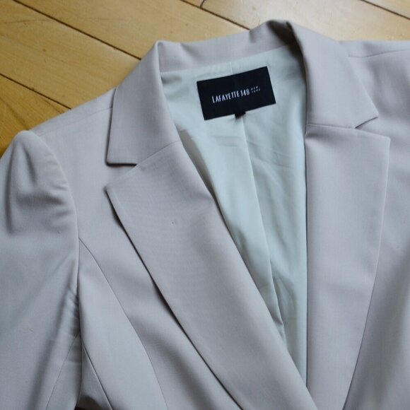 Lafayette 148 single button wool blazer Size 8 - Picture 3 of 14